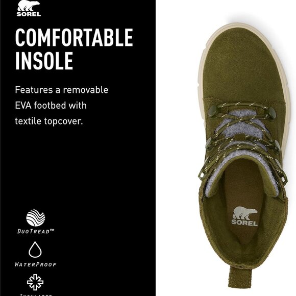 NEW SOREL Sorel Explorer III Joan Winter Boots - Waterproof,Insulated 1125 6s3 - Picture 3 of 10